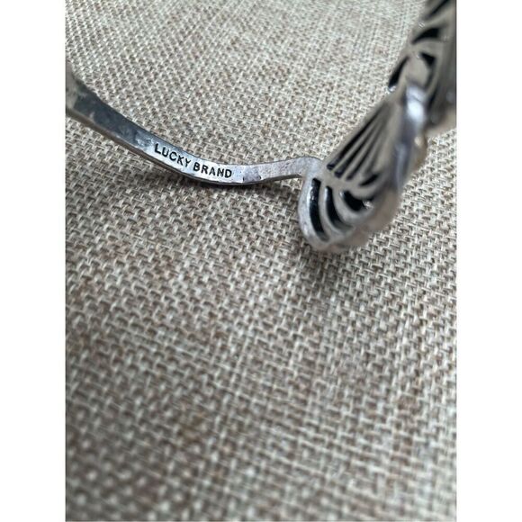 Bundle of Two Lucky Brand Silver Tone Bracelets - Picture 6 of 14